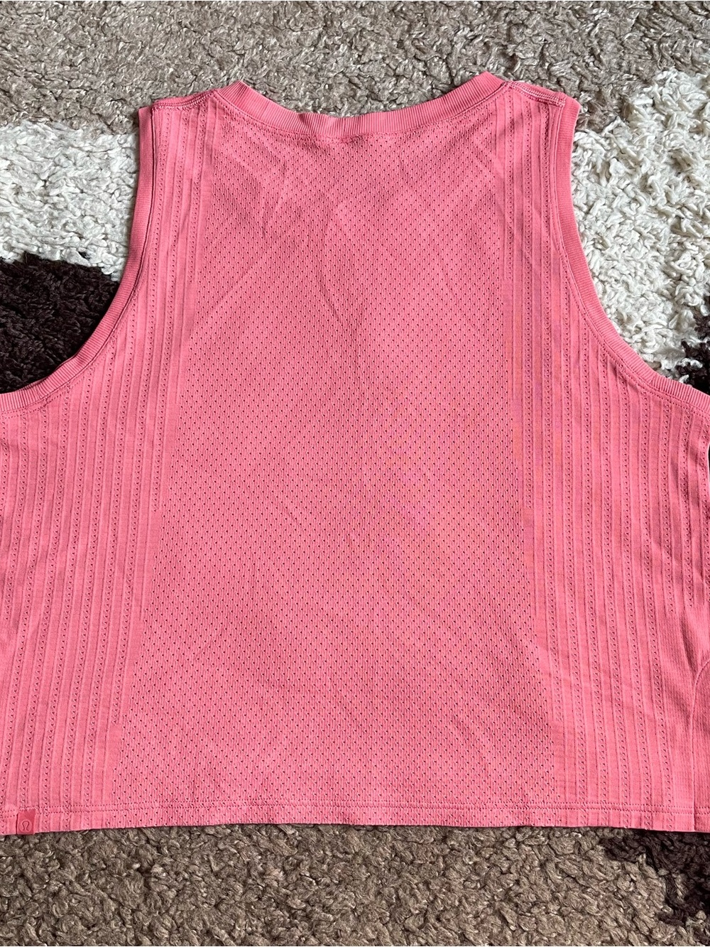 Lululemon Train to Be Tank Top Sz 6 In Raspberry Cream / Raspberry Cream - Picture 4 of 8